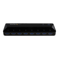 StarTech.com 10 Port USB 3.0 Hub mit Lade- und Sync Port