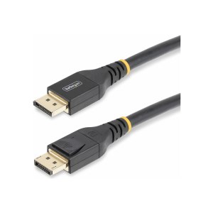 StarTech.com 33ft (10m) VESA-Certified Active DisplayPort 1.4 Cable, DP8K w/HBR3/HDR10/MST/DSC 1.2/HDCP 2.2, 8K 60Hz, 4K 120Hz Video - Active DP 1.4 Cable M/M (DP14A-10M-DP-CABLE)