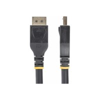 StarTech.com 33ft (10m) VESA-Certified Active DisplayPort 1.4 Cable, DP8K w/HBR3/HDR10/MST/DSC 1.2/HDCP 2.2, 8K 60Hz, 4K 120Hz Video - Active DP 1.4 Cable M/M (DP14A-10M-DP-CABLE)