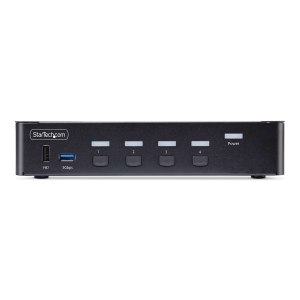 StarTech.com 4-Port DisplayPort 1.4 KVM Switch, 8K 60Hz /...