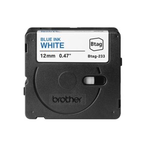 Brother BTAG-233 - Blau auf weiß - Rolle (1,2 cm x...