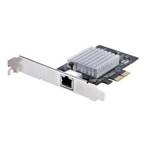 StarTech.com 1-Port 10Gbps PCIe Network Adapter Card, Network Card for PC/Server, Low Profile PCIe Ethernet Card w/Jumbo Frame Support, NIC/LAN Interface Card - Marvell AQC113CS Chipset, PXE Boot (ST10GSPEXNB2)