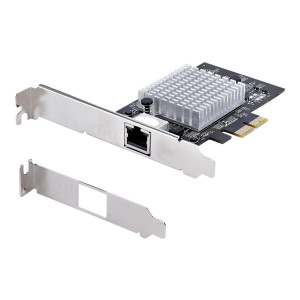 StarTech.com 1-Port 10Gbps PCIe Network Adapter Card, Network Card for PC/Server, Low Profile PCIe Ethernet Card w/Jumbo Frame Support, NIC/LAN Interface Card - Marvell AQC113CS Chipset, PXE Boot (ST10GSPEXNB2)