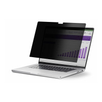 StarTech.com 13.3-inch 16:9 Laptop Touch Privacy Screen, Flip-Up - Blickschutzfilter für Notebook - 2-Wege - Klebestreifen, Schiebelaschen, Flexi-Scharniere - 33.8 cm (13.3")