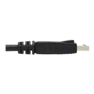 Eaton Tripp Lite Series Safe-IT High-Speed DisplayPort Antibacterial Cable with Latching Connectors (M/M)