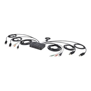 StarTech.com Switch KVM con 2 porte DisplayPort e 2...