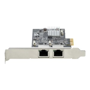 StarTech.com 2-Port 2.5Gbps NBASE-T PCIe Network Card,...