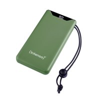 Intenso F10000 - Powerbank - 10000 mAh - 20 Watt - 3 A - QC 3.0, Power Delivery 3.0 + PPS - 2 Ausgabeanschlussstellen (24 pin USB-C, USB Typ A)