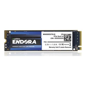 Mushkin Endora - SSD - 2 TB - internal - M.2 2280 - PCIe 4.0 x4 (NVMe)