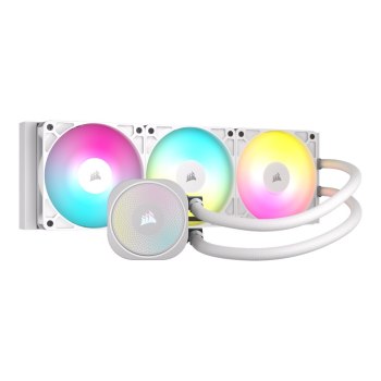 Corsair Nautilus 360 RS ARGB - Sistema di raffreddamento a liquido per processore - Dimensioni del dissipatore: 360 mm - (per: LGA1851, LGA1700, AM5, AM4)