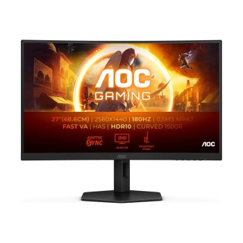 AOC Gaming CQ27G4X - G4 Series - LED-Monitor - Gaming - gebogen - 68.58 cm (27")