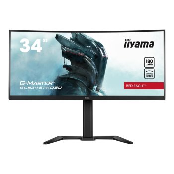 Iiyama G-MASTER Red Eagle GCB3481WQSU-B1 - LED-Monitor - Gaming - gebogen - 86.4 cm (34")