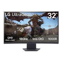 LG UltraGear 32GS60QX-B 80 cm 31.5 Zoll LED-Monitor - schwarz WQHD - Flachbildschirm (TFT/LCD) - 80 cm