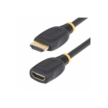 StarTech.com 18in HDMI 2.0 Extension Cable, 4K 60Hz, M/F