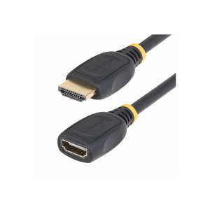 StarTech.com 18in HDMI 2.0 Extension Cable, 4K 60Hz, M/F