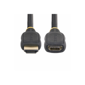 StarTech.com 18in HDMI 2.0 Extension Cable, 4K 60Hz, M/F