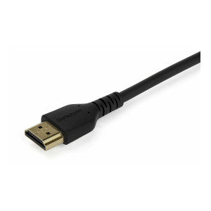 StarTech.com 1.5m (4.9ft) Premium High Speed HDMI Cable with Ethernet, 4K - Premium Highspeed - HDMI-Kabel mit Ethernet - HDMI männlich zu HDMI männlich - 1.5 m - abgeschirmt - Schwarz - unterstützt 4K 60 Hz (4096 x 2160)