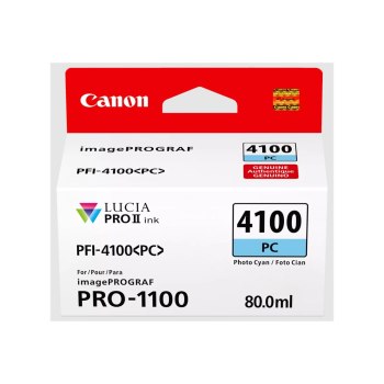 Canon PFI-4100 PC - 80 ml - Photo Cyan - originale