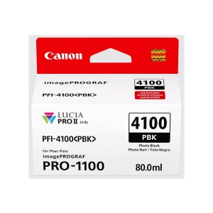 Canon PFI-4100 PBK - 80 ml - Photo nero - originale