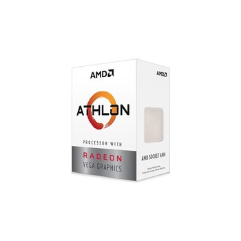 AMD Athlon 3000G 3.5GHz Box AM4 4MB 64-Bit 14nm 35W - 3,5 GHz - 5 MB