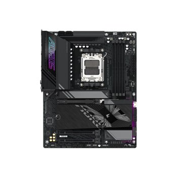 Gigabyte AORUS X870E ELITE WIFI7 - Motherboard - ATX - Socket AM5 - AMD X870E Chipsatz - USB-C 3.2 Gen 2x2, USB4, USB 3.2 Gen 1, USB 3.2 Gen 2 - 2.5 Gigabit LAN, Bluetooth, Wi-Fi 7 - Onboard-Grafik (CPU erforderlich)