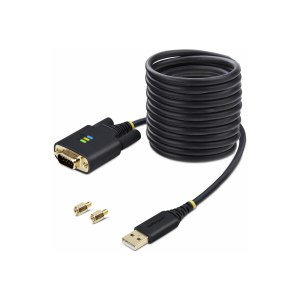 StarTech.com 10ft (3m) USB to Serial Adapter Cable,...