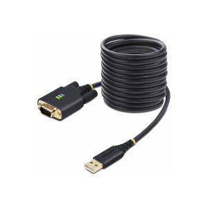 StarTech.com 10ft (3m) USB to Serial Adapter Cable,...