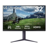 LG 32" 32GS85QX-B UltraGear QHD Gaming IPS 16 9 - Flachbildschirm (TFT/LCD) - 81,3 cm