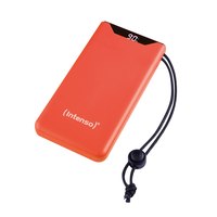 Intenso F10000 - Powerbank - 10000 mAh - 20 Watt - 3 A - QC 3.0, Power Delivery 3.0 + PPS - 2 Ausgabeanschlussstellen (24 pin USB-C, USB Typ A)