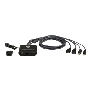 ATEN CS22HF - KVM-/USB-Switch - 2 x KVM / USB