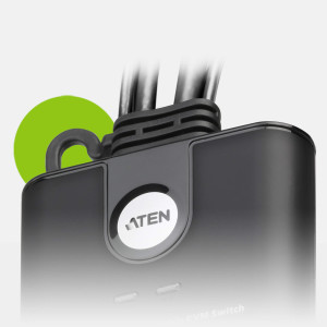 ATEN CS22HF - Switch KVM/USB - 2 x KVM / USB