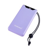 Intenso F10000 - Powerbank - 10000 mAh - 20 Watt - 3 A - QC 3.0, Power Delivery 3.0 + PPS - 2 Ausgabeanschlussstellen (24 pin USB-C, USB Typ A)