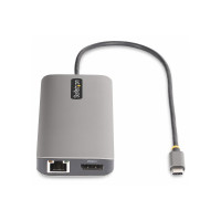 StarTech.com USB-C Triple-Monitor Multiport Adapter, HDMI/DP/Card Reader