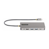 StarTech.com Adattatore multiporta USB-C per tre monitor, HDMI/DP/lettore di schede