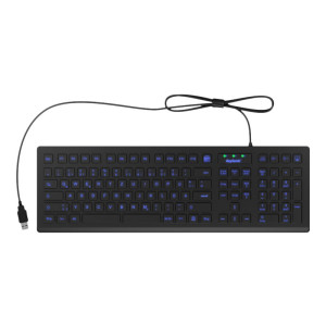 ICY BOX KeySonic KSK8031-INEL - Tastatur - waschbar -...