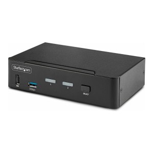 StarTech.com 2-Port DisplayPort KVM Switch, 8K 60Hz / 4K...