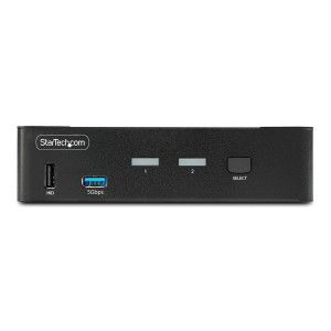 StarTech.com 2-Port DisplayPort KVM Switch, 8K 60Hz / 4K...