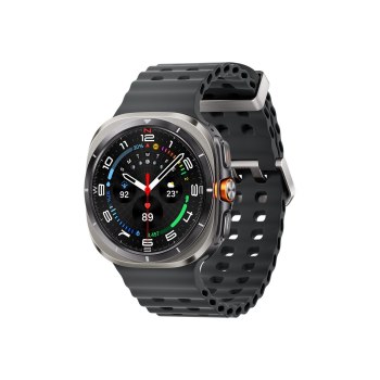 Samsung Galaxy Watch Ultra - 47 mm - Titan - intelligente Uhr mit Marineband - Gummi - Dark Gray - Bandgröße: S/M/L - Anzeige 3.8 cm (1.5")