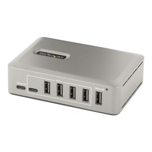 StarTech.com 10-Port USB-C Hub, 8x USB-A + 2x USB-C,...