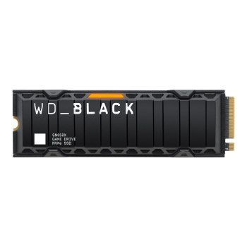 WD WD_BLACK SN850X WDS100T2XHE - SSD - verschlüsselt - 1 TB - intern - M.2 2280 - PCIe 4.0 x4 (NVMe)