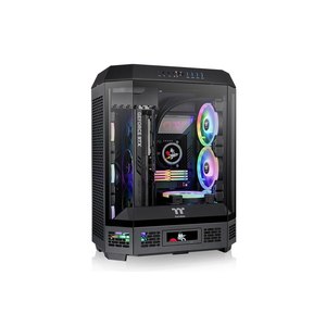 Thermaltake The Tower 600 - Mid tower - ATX - Seitenteil mit Fenster (gehärtetes Glas)