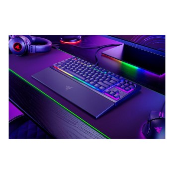 Razer Ornata V3 Tenkeyless - Tastatur - Flachprofil, Mecha-Membran