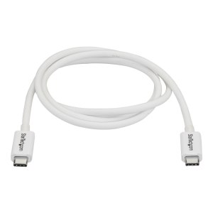 StarTech.com Cavo Thunderbolt 3 - 20 Gbps - 1 m - Bianco...