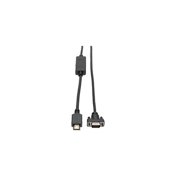 Eaton Tripp Lite P566-003-VGA Aktiver HDMI-auf-VGA-Kabel-Adapter und Videokonverter - HDMI-auf-Niedrigprofil-HD15 (Stecker/Stecker) - 1 m. - 0,9 m - HDMI - HD15 - MICRO-USB B - Männlich - Weiblich - Gold