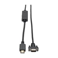 Eaton Tripp Lite P566-003-VGA Aktiver HDMI-auf-VGA-Kabel-Adapter und Videokonverter - HDMI-auf-Niedrigprofil-HD15 (Stecker/Stecker) - 1 m. - 0,9 m - HDMI - HD15 - MICRO-USB B - Männlich - Weiblich - Gold