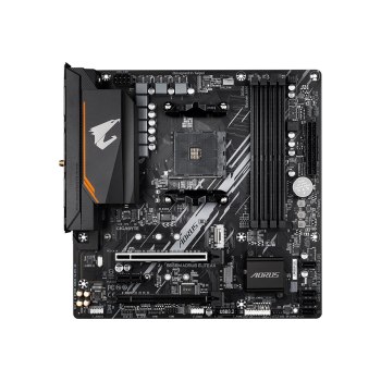 Gigabyte AORUS B550M ELITE AX - 1.3 - Motherboard - micro ATX - Socket AM4 - AMD B550 Chipsatz - USB 3.2 Gen 1 - Gigabit LAN, Wi-Fi 6E, Bluetooth - Onboard-Grafik (CPU erforderlich)