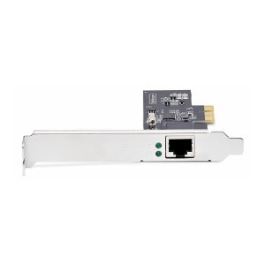 StarTech.com 1-Port 2.5G NBASE-T PCIe Network Card, Computer Network Interface Card, Intel I225-V, Single-Port Ethernet, Multi-Gigabit NIC (PR12GI-NETWORK-CARD)