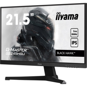 Iiyama G-MASTER Black Hawk G2245HSU-B2 - LED monitor - 55.9 cm (22")