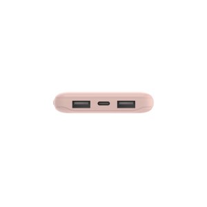 Belkin BoostCharge - Powerbank - 10000 mAh - 18 Watt - 3 Ausgabeanschlussstellen (24 pin USB-C, 2 x USB)