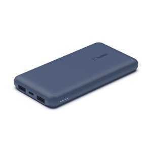 Belkin BoostCharge - Powerbank - 10000 mAh - 18 Watt - 3 Ausgabeanschlussstellen (24 pin USB-C, 2 x USB)